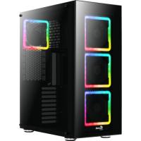 AEROCOOL POWERSIZ TOR PRO AE-TOR-PRO 4X RGB FANLI MID-TOWER KASA SİYAH