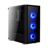 Aerocool Quartz Blue Midi Tower (500W 80+Bronze)
