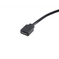 AKASA AK-CBLD04-50BK RGB LED Çoğaltma ve Uzatma Kablosu