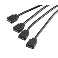 AKASA AK-CBLD04-50BK RGB LED Çoğaltma ve Uzatma Kablosu