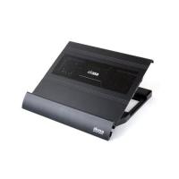 AKASA NBC-09BK EVEREST 12-15.6-17-18,4 Alüminyum Stant + 4 X Usb Port Notebook Soğutucu Siyah