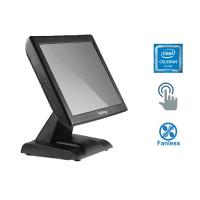 ALLSHOP Celeron QC 15" Dokunmatik P500 J1900 2.0 4gb 64gb SSD Intel® HD Graphics FRD Siyah Paralel,Seri Port