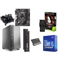 ANTEC P7 NEO İNTEL İ5 10400F GTX 1660 Tİ B450M 16GB RAM 240 GB SSD  FREE DOS OYUNCU BİLGİSAYARI