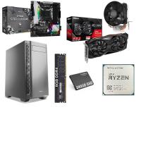 ANTEC P7 NEO RYZEN 5 5600G RX 6700XT B450M 16GB RAM 512 GB SSD FREE DOS OYUNCU BİLGİSAYARI