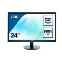 AOC 23.6" LED M2470swd2 5ms 60Hz DVI Monitör Siyah Vesa 1920x1080