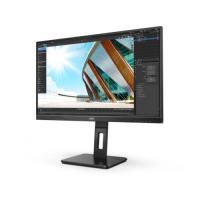 AOC 27P2Q 27" 4ms, 75Hz, Full HD, IPS Panel, Analog, DVI, HDMI, DP, USB, Pivot, Dahili Hoparlör Monitör