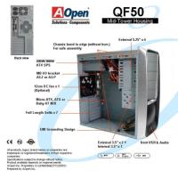 Aopen QF50C 300W  ATX Kasa / Gümüş Siyah