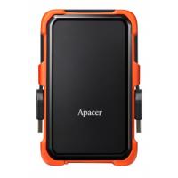 Apacer AC630 Siyah-Turuncu 2 TB Askeri Sınıf Darbeye Dayanıklı 2.5" USB 3.1 Taşınabilir Harddisk (AP2TBAC630T-1)