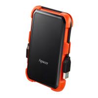 Apacer AC630 Siyah-Turuncu 1 TB Askeri Sınıf Darbeye Dayanıklı 2.5" USB 3.1 Taşınabilir Harddisk (AP1TBAC630T-1)