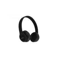 ASONIC AS-K02 Bluetooth Kablosuz Kulaklık, Mikrofon, SD Kart Okuma (Siyah)
