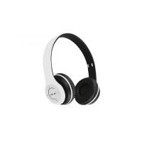 ASONIC AS-K02 Bluetooth Kablosuz Kulaklık, Mikrofon, SD Kart Okuma (Beyaz)