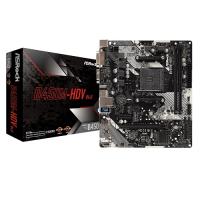 ASROCK B450M-HDV R4.0 DDR4 M2 PCIe NVME HDMI DVI PCIe 16X v3.0 AM4 mATX