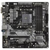ASROCK B450M-PRO4 DDR4 SATA3 M2 PCIe NVME HDMI DVI PCIe 16X v3.0 AM4 mATX