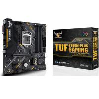 ASUS 1151p v2 B360 DDR4 Gaming TUF B360M-Plus 6x Sata 2x M2 Sata HDMI DVI Intel® HD Graphics 3x (PCIe) mATX
