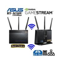 ASUS 1900mbps RT-AC68U 2.4ghz/5ghz 4port Gigabit 3g/4g Router 3x harici anten