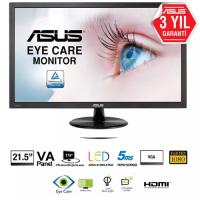 ASUS 21.5 VP229HA 5Ms M.M VGA HDMI Full HD Led Monitör Siyah