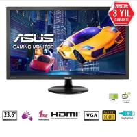 ASUS 23.6" LED VP247QG 1ms 75Hz HDMI DisplayPort Multimedya Gaming Monitör Siyah Vesa 1920x1080