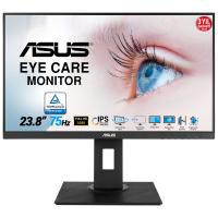 ASUS 23.8" IPS VA24DQLB 75Hz DVI-HDMI-DP Pivot EV Ofis Tipi Monitör (1920 X 1080)