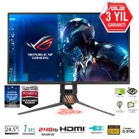 ASUS 24,5 PG258Q 1Ms M.M HDMI+Display Gaming Monitör Siyah