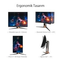 Asus 24.5 PG259QNR IPS Gaming Monitör 1ms Siyah