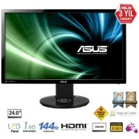 Asus 24 VG248QE DP Oyuncu Monitörü Siyah 1ms