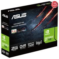 ASUS 2GB GT730-SL-2GD5-BRK-E GDDR5 64bit HDMI-DVI PCIE 16X v2.0 Fansız