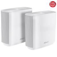 ASUS ZenWiFi AC CT8 (W-2-PK) 3000mbps AC3000 Dual Band EV Ofis Tipi Gaming Router 2 pk-İkili Paket