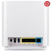 ASUS ZenWiFi AC CT8 (W-2-PK) 3000mbps AC3000 Dual Band EV Ofis Tipi Gaming Router 2 pk-İkili Paket