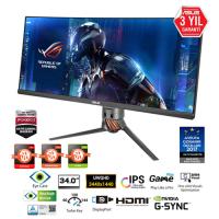ASUS 34 PG348Q 5Ms M.M D-SUB+HDMI+USB Curved Led Monitör Siyah