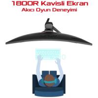 Asus 35 XG35VQ Curved Monitör 1ms Siyah