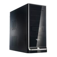 ASUS 350W Vento TAK51 mid Tower ATX PC Kasası Parlak Siyah