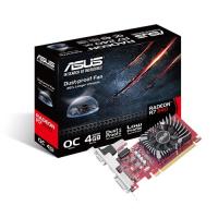 ASUS 4gb AMD R7 240 OC Edition O4GD5-L DDR5 128bit HDMI DVI 16X (PCIe 3.0) 75w 300w 4.6ghz Low Profile