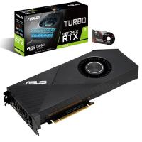ASUS 6gb RTX2060 Turbo RTX2060-6G GDDR6 192bit 2x HDMI 2x DisplayPort 16X (PCIe 3.0) 160w 500w 14.0ghz
