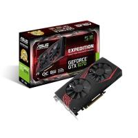 ASUS 8gb nVidia GTX1070 Expedition EX-GTX1070-O8G DDR5 256bit 2x HDMI DVI 2x DisplayPort 16X (PCIe 3.0) 225w 500w 8.0ghz