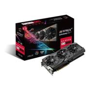 ASUS 8gb RX580 Rog Strix Gaming RX580-T8G DDR5 256bit 2x HDMI DVI 2x DisplayPort 16X (PCIe 3.0) 185w 450w 8.0ghz 8411 (P