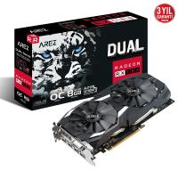 ASUS RX580 8GB AREZ DUAL RX580-O8G DDR5 256bit 2x HDMI DP PCIe 16X v3.0