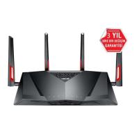 ASUS ADSL,VDSL 2port 3167mbps DSL-AC88U Wlan (Kablosuz) VPN 2.4/5ghz Modem 4x değiştirilebilir anten