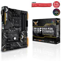 Asus Tuf Gaming B450-Plus AM4 Ryzen DDR4 Dvi Hdmi