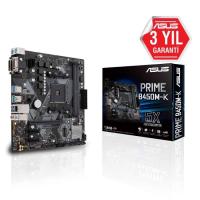 Asus Prime B450M-K AM4 Ryzen DDR4 Vga Dvi Usb3.2