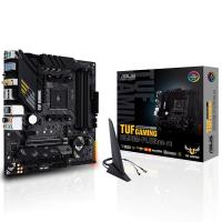 ASUS TUF B550M-PLUS GAMING WI-FI DDR4 M2 PCIe NVME HDMI DP PCIe 16X v4.0 AM4 mATX