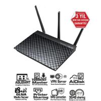ASUS DSL-N16 300Mbps 4 Port Kablosuz-Ethernet Vpn EWAN Fiber ADSL2+/VDSL Modem (2 x Harici Anten)