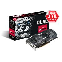 ASUS DUAL-RX580-O8G 8GB GDDR5 DVI HDMI 256Bit