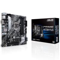 ASUS PRIME H470M-PLUS DDR4 SATA3 M2 PCIe NVME HDMI DVI PCIe 16X v3.0 1200p mATX