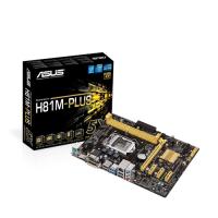 ASUS INTEL H81M-PLUS H81 DDR3 1600 VGA GLAN 16x 1150p