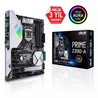 ASUS INTEL Z390 PRIME Z390-A Z390 DDR4 4266 HDMI 1151P-9 ATX Anakart
