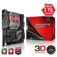 ASUS INTEL MAXIMUS IX EXTREME INTEL Z270 Z170 DDR4 4133 VGA GLAN 16x 1151P-7 M2 USB3.1 WİFİ AURA RGB EATX