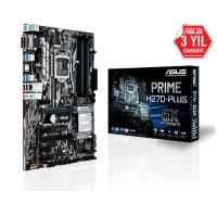 ASUS INTEL PRIME H270-PLUS H270 DDR4 2400 VGA GLAN 1151P-7 M.2 SATA