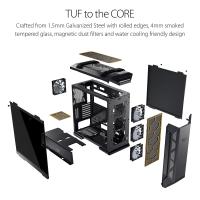 ASUS POWERSIZ TUF Gaming GT501 GAMING MID-TOWER KASA SİYAH
