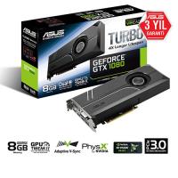 ASUS Nvidia 8GB GTX1080 TURBO 8G GDDR5X 256 Bit TURBO-GTX1080-8G 2XHDMI DVI 2xDP