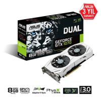 ASUS Nvidia 8GB GTX1070 DUAL GDDR5 256 Bit DUAL-GTX1070-8G HDMI DVI-D
